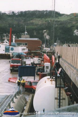 Dover hoverport -  (credit: The <a href='http://www.hovercraft-museum.org/' target='_blank'>Hovercraft Museum Trust</a>).